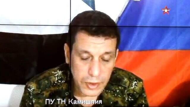 Teröristelebaşı Mazlum Kobani, Rus komutanla görüştü
