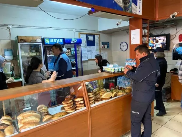 Zabıtan okul kantinlerine hijjen denetimi