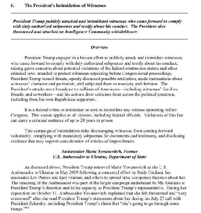 ABD Temsilciler Meclisi, Trump hakkındaki azil raporunu açıkladı