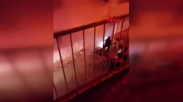 Ahraman itfaiyeci, bir kadını yanmaktan son anda kurtardı - 2