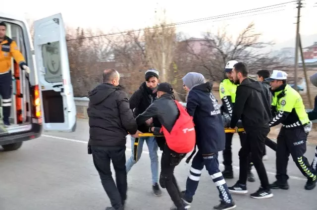 Bariyerlere çarpan motosiklet sürücüsü yaşamını yitirdi