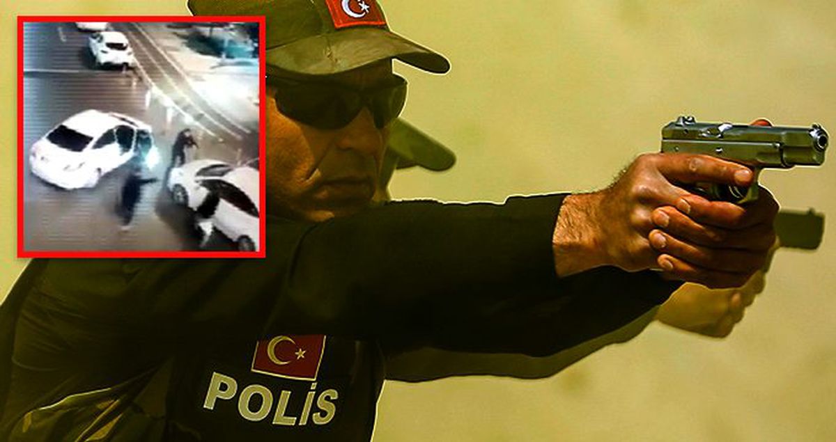 Beylikdüzü'nde yoldaki araca yapılan uyuşturucu operasyonu kamerada