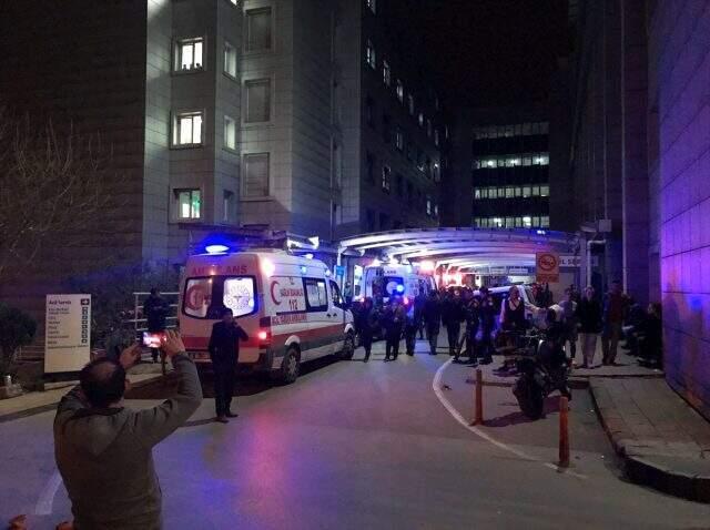 Bursa'da kavga ihbarına giden polis memuru başından vuruldu