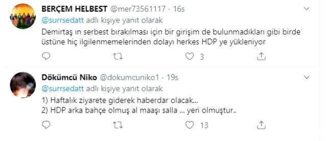 Demirtaş'ın rahatsızlığı nedeniyle eleştirilen HDP'den açıklama: Yaşadığı sağlık problemini bizle paylaşmamıştır