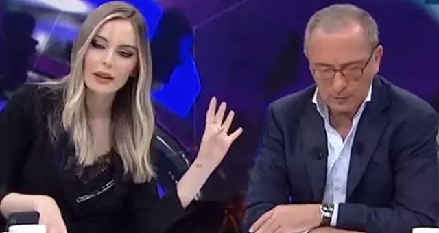 Fatih Altaylı Hande Sarıoğlu ile tartıştı, stüdyoyu terk etti