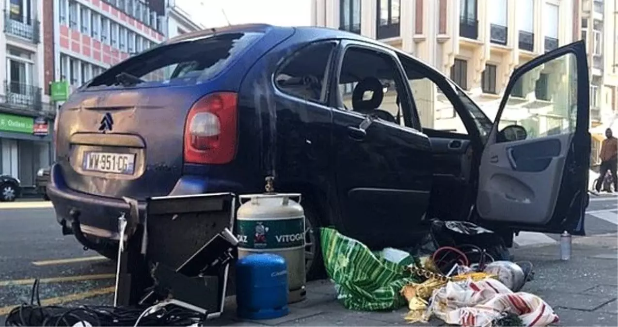 Fransa'da şüpheli araç alarmı