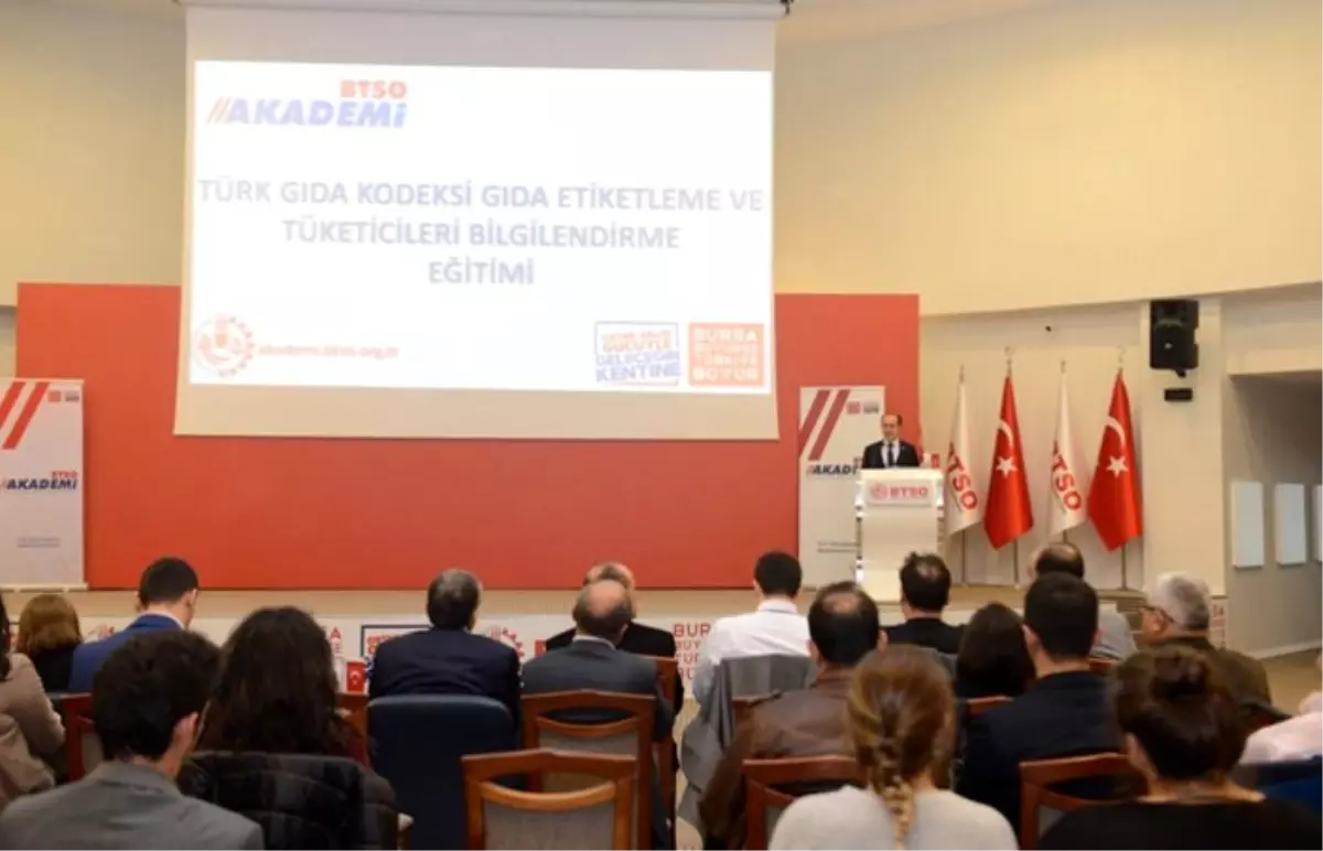 Gıda sektörü firmalarına etiketleme brifingi 