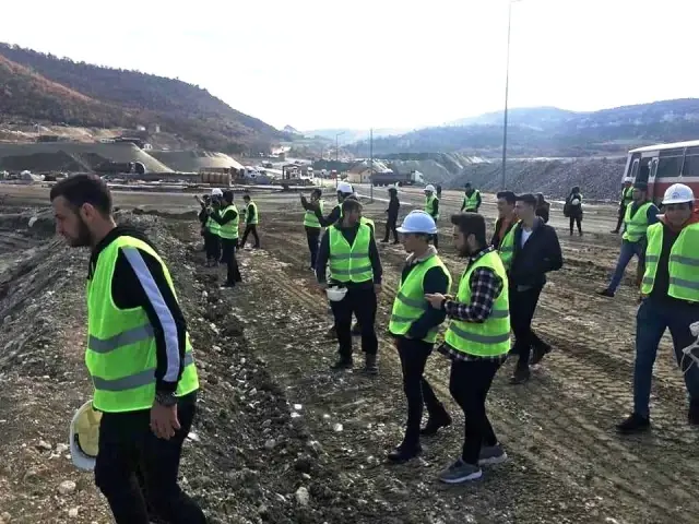 Hisarcık MYO öğrencileri Bor İşletme Tesisleri'ni gezdi