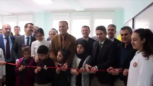 Siirt'te oluşturulan özel eğitim sınıfı açıldı