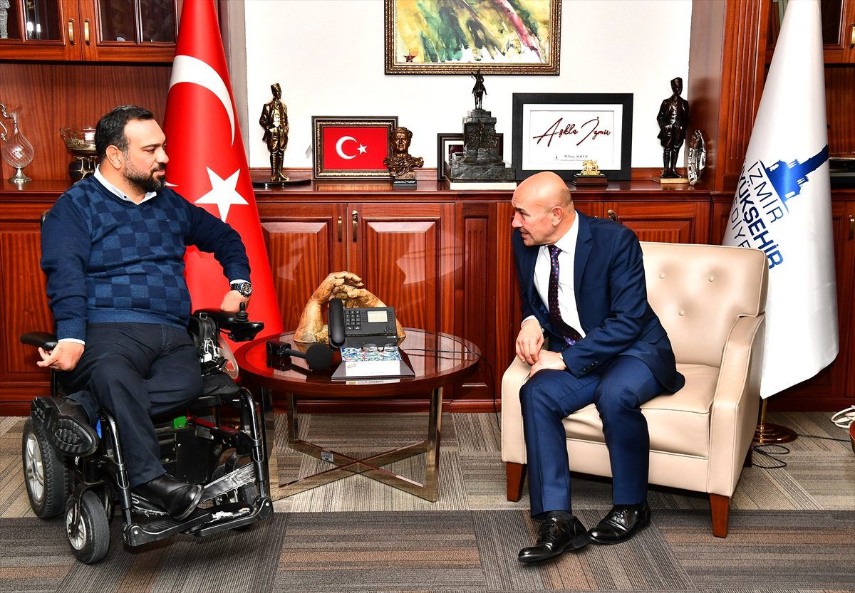 Soyer, koltuğunu bedensel engelli meclis üyesine emanet etti