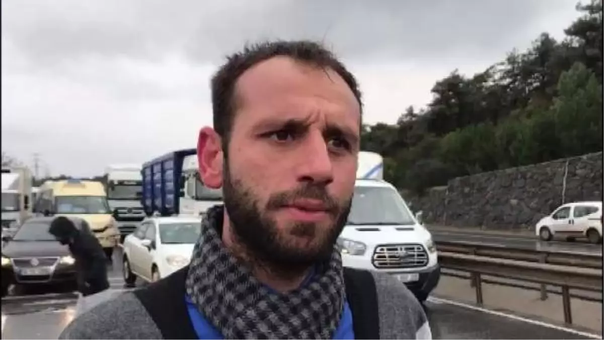 Arnavutköy'de facianın eşiğinden dönüldü;  'Yangın var' dedik kimse inmedi