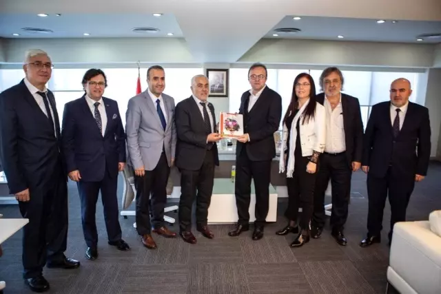BİK Genel Müdürü Duran'a MGF'den teşekkür ziyareti BİK Genel Müdürü Duran'a MGF'den teşekkür ziyareti