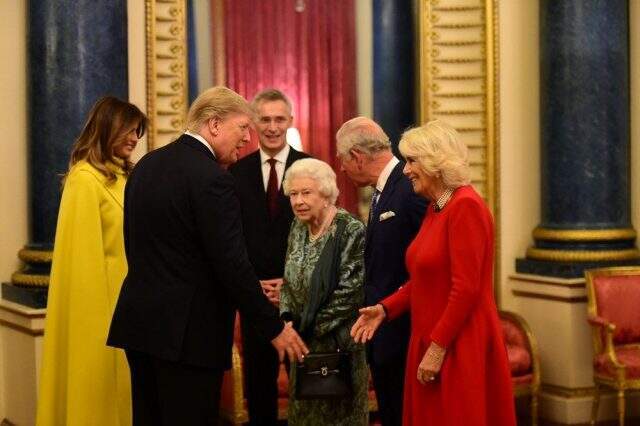 Cumhurbaşkanı Erdoğan, Buckingham Sarayı'nda verilen resepsiyona katıldı