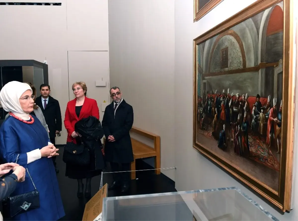 Emine Erdoğan, British Museum'u gezdi