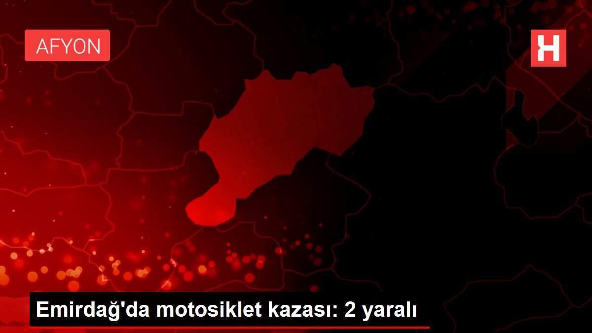 Emirdağ'da motosiklet kazası: 2 yaralı