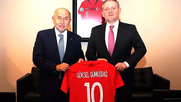 Göksel Gümüşdağ'dan Nihat Özdemir'e ziyaret