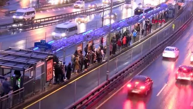 İstanbul'da yağmur ve soğuk