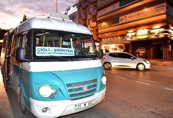 İzmir'de minibüse zam