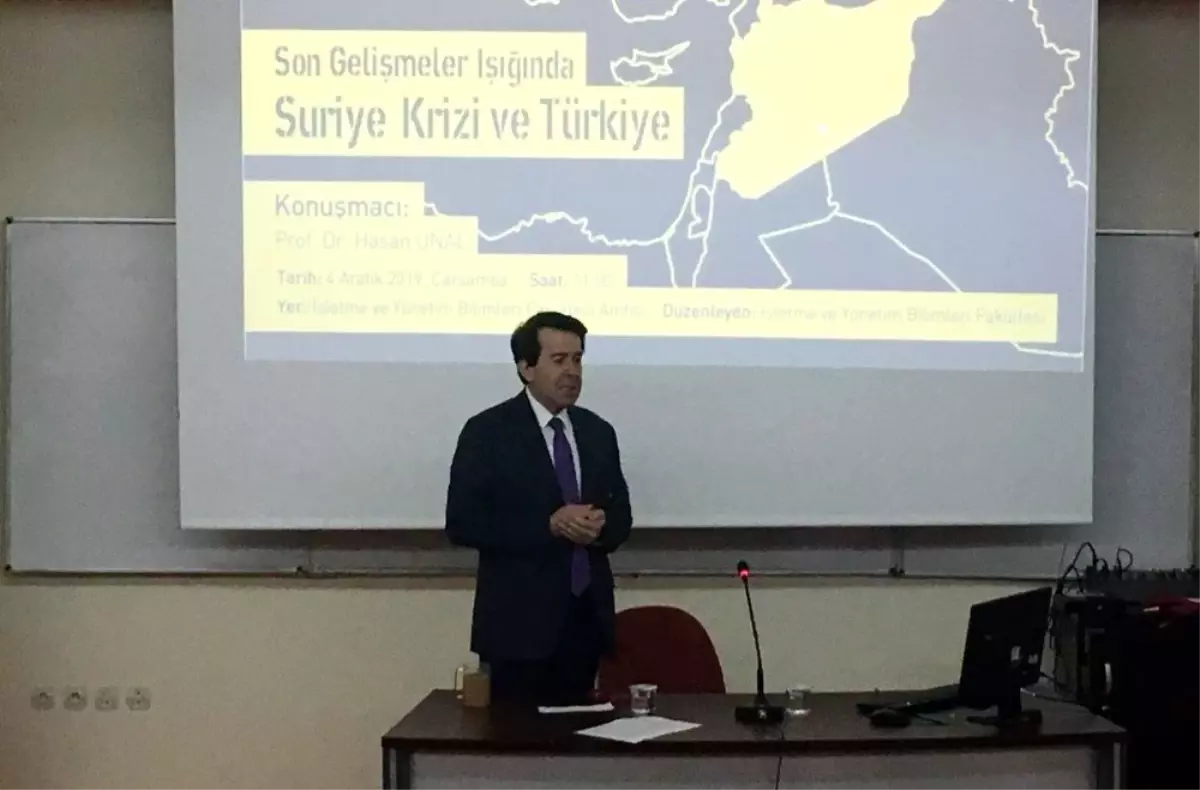 Maltepe Üniversitesinde 'Son Gelişmeler Işığında Suriye Krizi ve Türkiye' konferansı