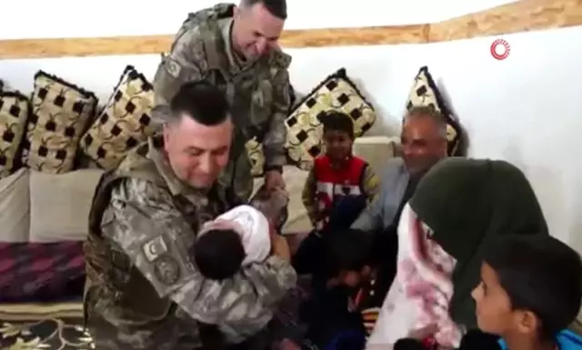 Tel Abyadlı Ziheyye, Mehmetçik'i evinde ağırladı