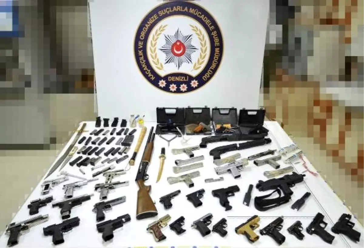 27 silah ile yakalandı, tutuklandı