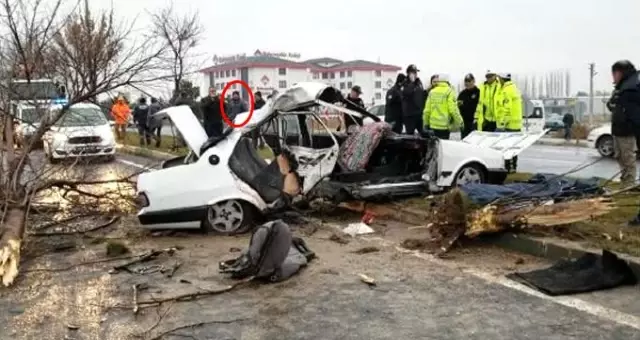 Acılı baba, kaza yerinde temizlik yaparken ölen kişinin oğlu olduğunu öğrendi