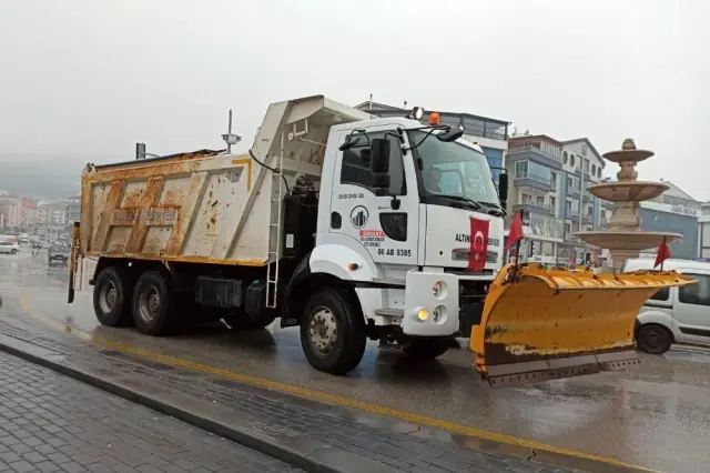 Altındağ'da ekipler göreve hazır