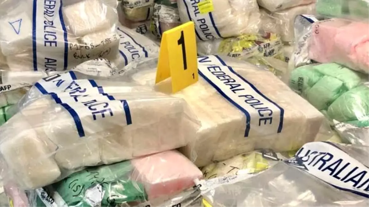 Avustralya'da 1 milyar dolar değerinde uyuşturucu madde ele geçirildi