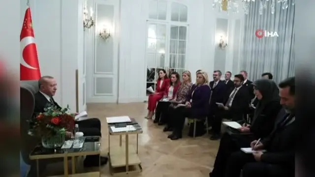 Cumhurbaşkanı Erdoğan'dan önemli açıklamalar Cumhurbaşkanı Erdoğan'dan önemli açıklamalar