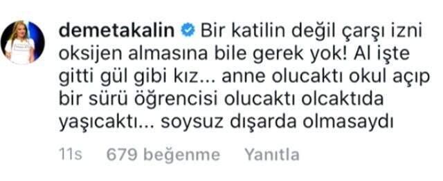 Demet Akalın, Ceren Özdemir'in katil zanlısının cezaevi firarisi olmasına öfke kustu: Değil çarşı izni, oksijen almasına bil gerek yok