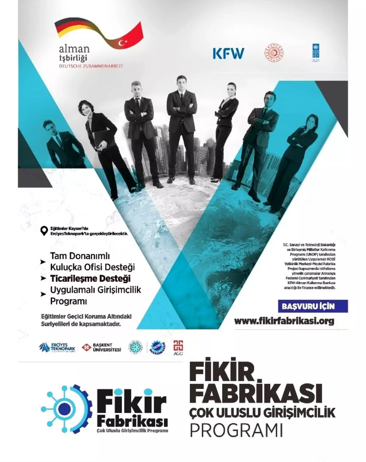 Fikir Fabrikası Çok Uluslu Girişimcilik Programına Başvurular Başladı !