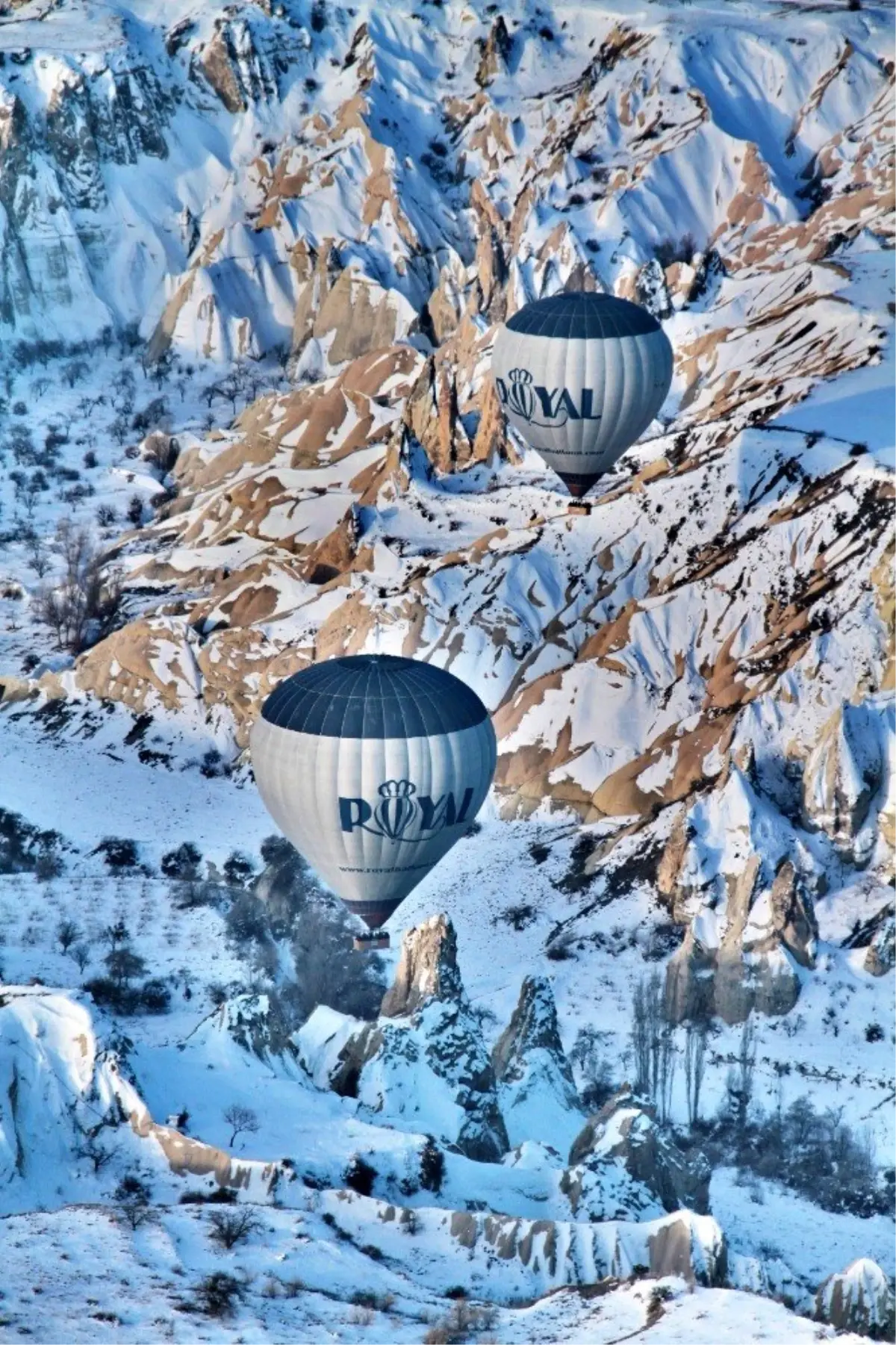 Kapadokya'da balon turları iptal edildi