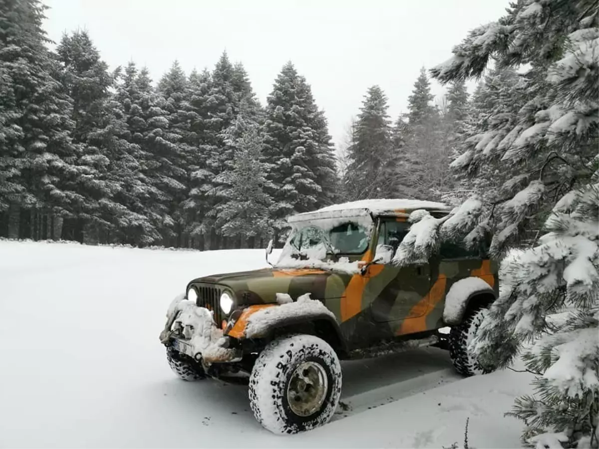 Kazdağları'nın kar yağışı sonrası eşsiz güzellikleri görüntülendi