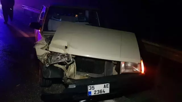 Manisa'da zincirleme trafik kazası: 1 yaralı