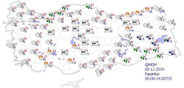 Meteoroloji'den çok sayıda kente kuvvetli don ve buzlanma uyarısı