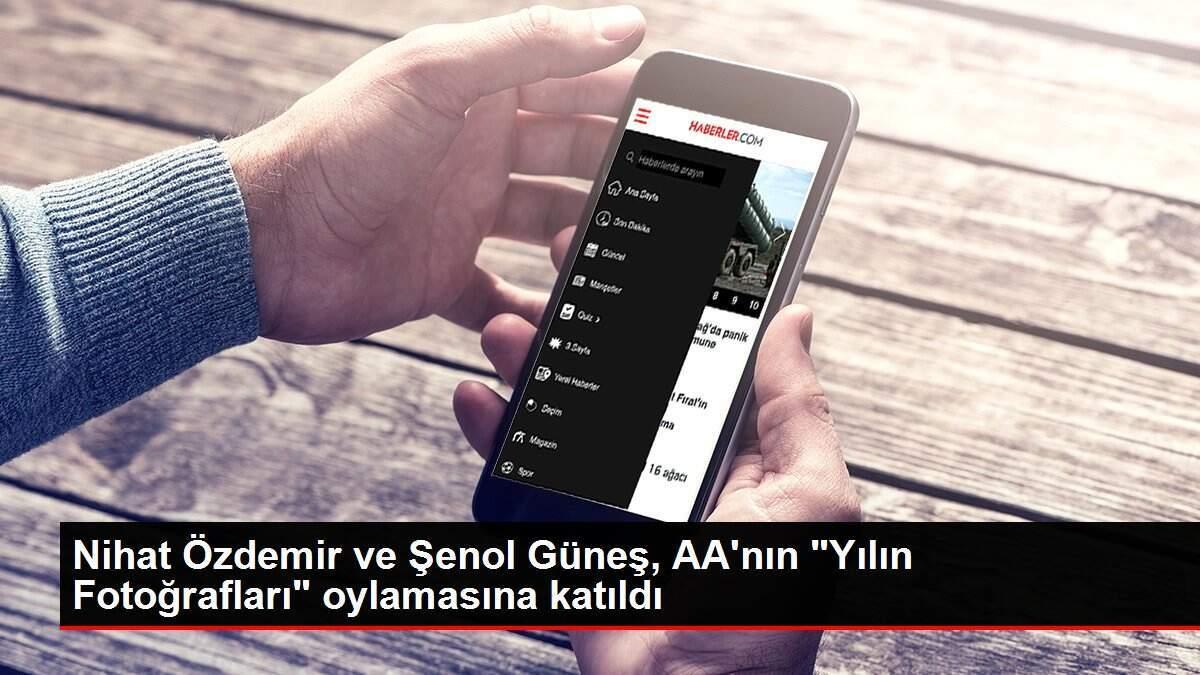 Nihat Özdemir ve Şenol Güneş, AA'nın 'Yılın Fotoğrafları' oylamasına katıldı