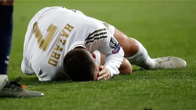Real Madrid'in yıldız ismi Eden Hazard sakatlığı sebebiyle El Clasico'da oynayamayacak