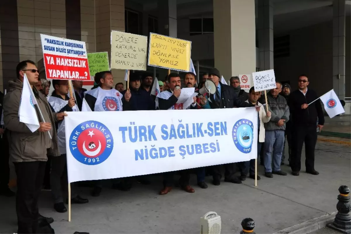 Türk Sağlık-Sen Niğde Temsilciliği Açıklaması