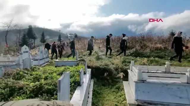 Ailesi ve arkadaşları ceren'i mezarında ziyaret etti -