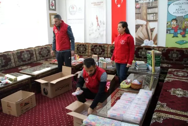 Amasya'dan Siirt'teki köy okuluna yardım eli Amasya'dan Siirt'teki köy okuluna yardım eli