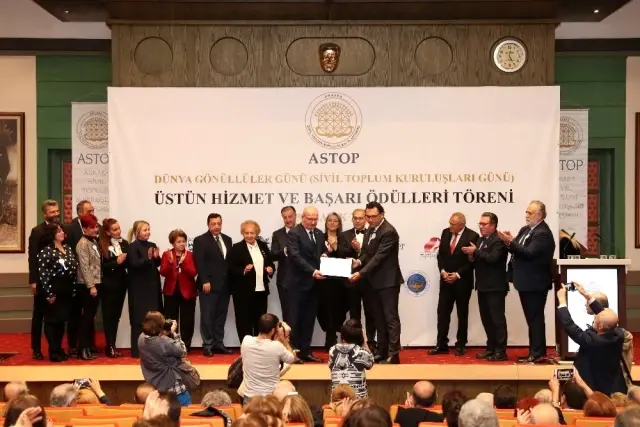 ATO Başkanı Baran 'Sivil Toplum Gönüllüsü Beratı'na layık görüldü