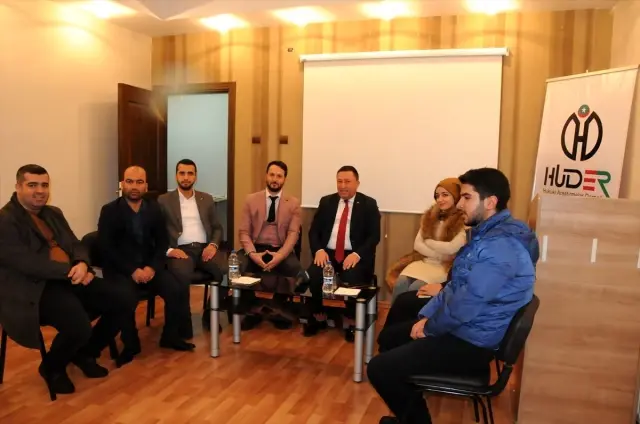 Bağlar Belediye Başkanı Beyoğlu'ndan HUDER'e ziyaret Bağlar Belediye Başkanı Beyoğlu'ndan HUDER'e ziyaret