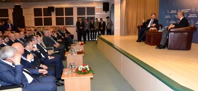 Bakan Albayrak ETSO'da konuştu Açıklaması Bakan Albayrak ETSO'da konuştu Açıklaması