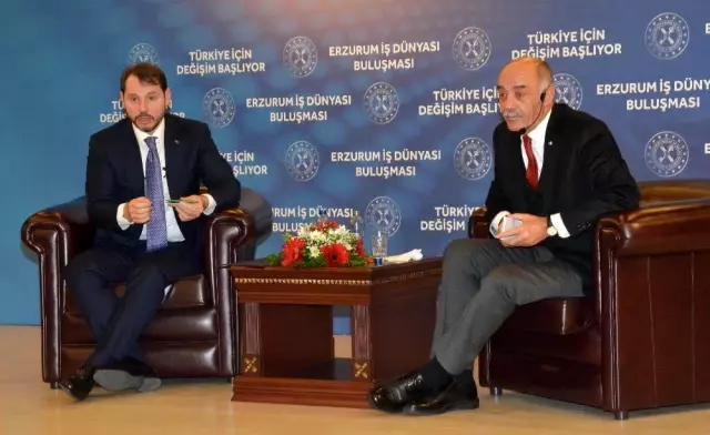Bakan Albayrak ETSO'da konuştu Açıklaması Bakan Albayrak ETSO'da konuştu Açıklaması