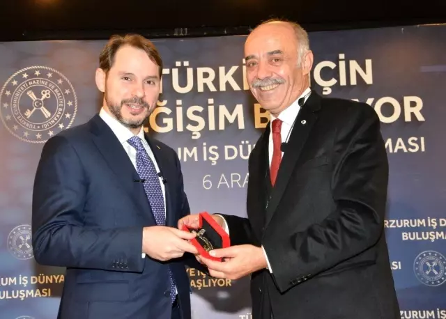 Bakan Albayrak ETSO'da konuştu Açıklaması Bakan Albayrak ETSO'da konuştu Açıklaması