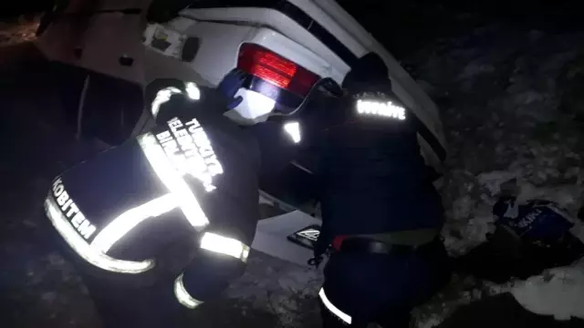 Buzlanma kazaya neden oldu: 1 yaralı