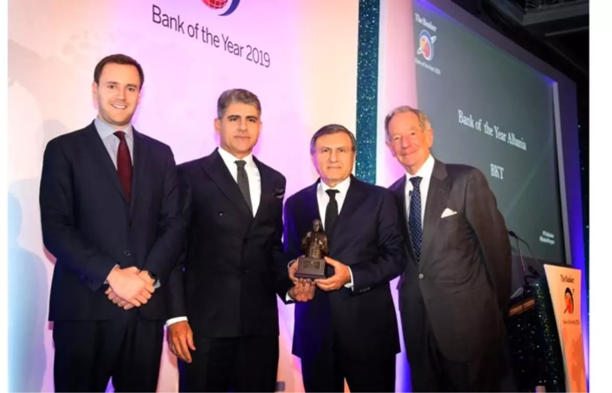 Çalık Grubu’nun Arnavutluk’taki bankası BKT, 10’uncu kez yılın bankası seçildi