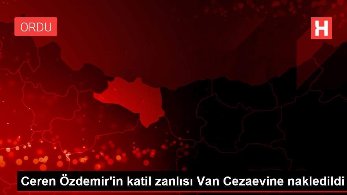 Ceren Özdemir'in katil zanlısı Van Cezaevine nakledildi