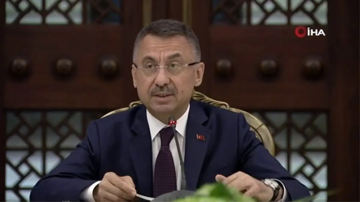 Cumhurbaşkanı Yardımcısı Oktay AB Komisyonu Başkan Yardımcısı Schinas'ı kabul etti