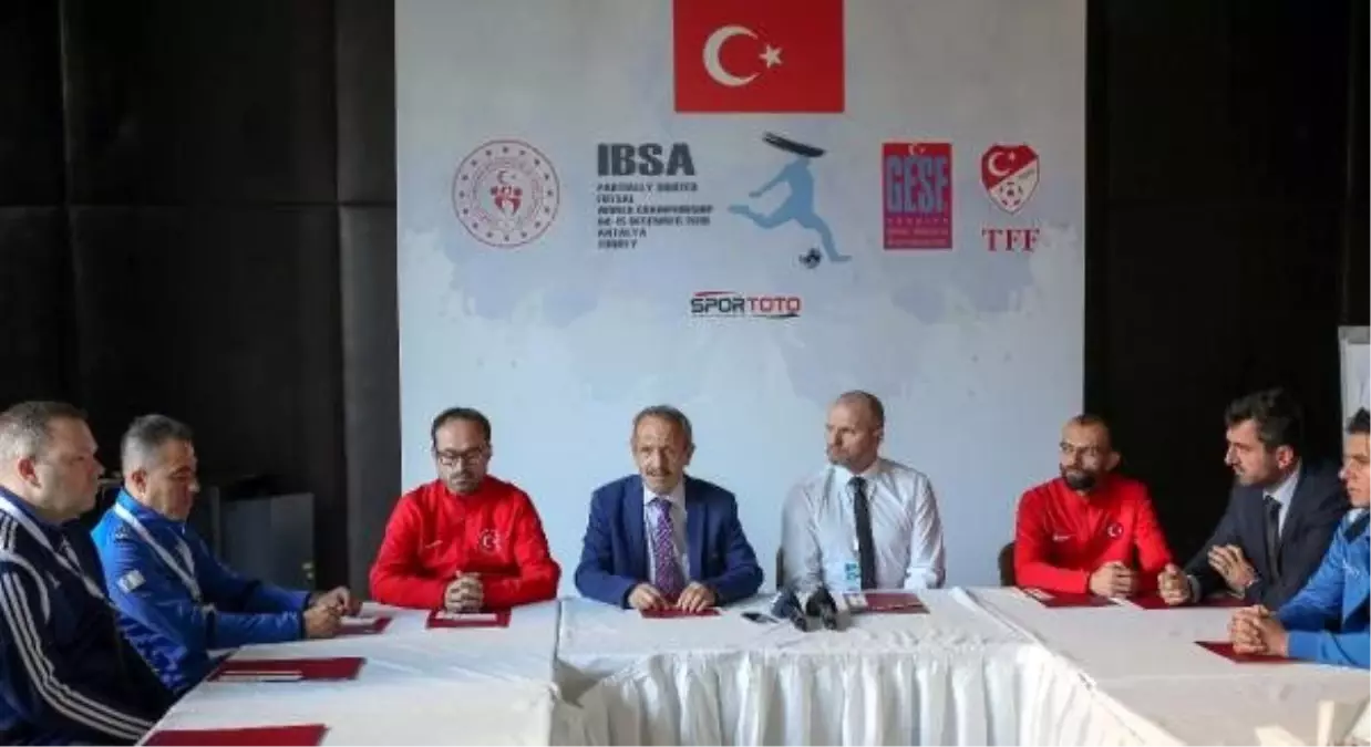 Görme Engelli Futsal Milli Takımı'nın hedefi dünya şampiyonluğu